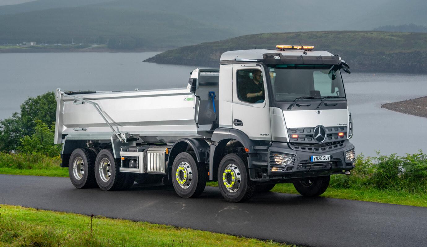Mercedes benz arocs tipper for sale 1